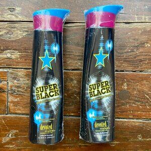 Lot of 2 Devoted Creations Super Black Coconut Juice XXX Bronzer Tanning Lotion